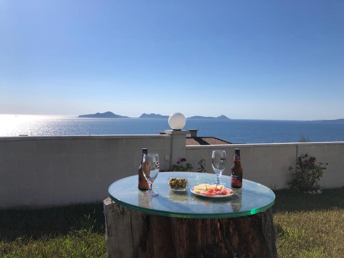 Precioso Apartamento Con Terreno Y Vistas A Cies 比戈 外观 照片