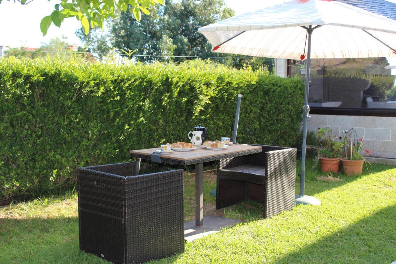 Precioso Apartamento Con Terreno Y Vistas A Cies 比戈 外观 照片